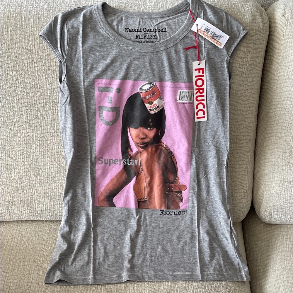 Naomi Campbell for FIORUCCI shirt
